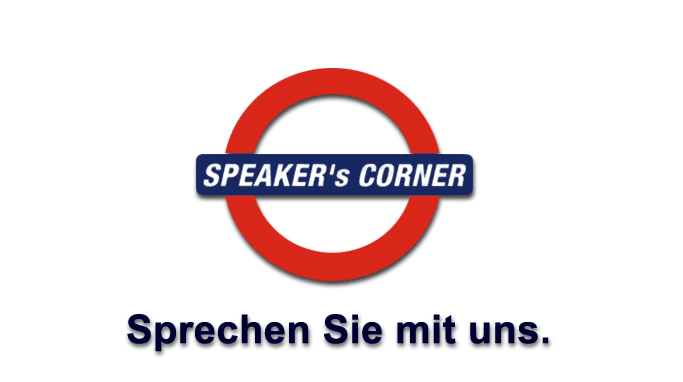 SPEAKERS CORNER Digitale Sprachaufnahmen
